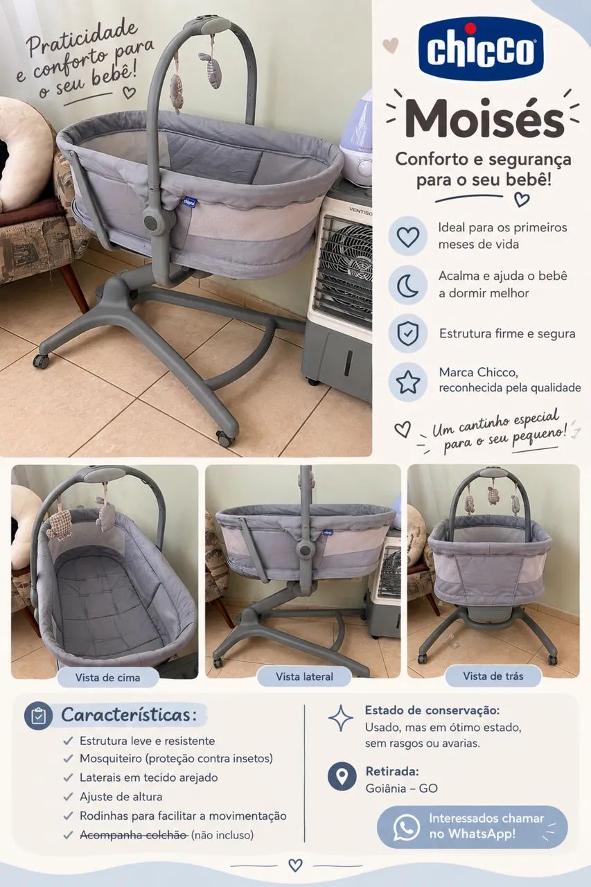 Moisés  para bebê 