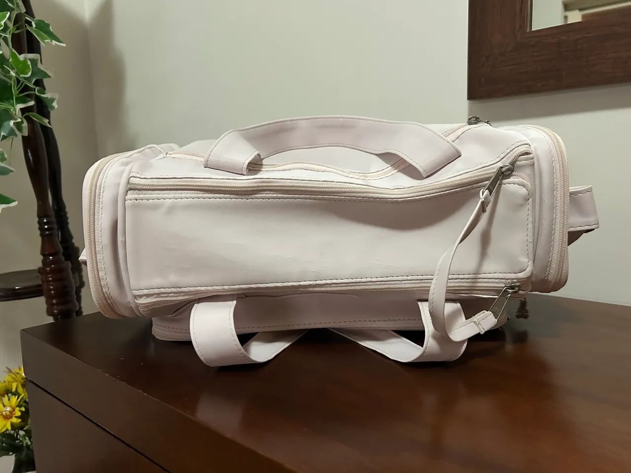 Bolsa mala maternidade Paola da vinci rosa claro  - Foto 2