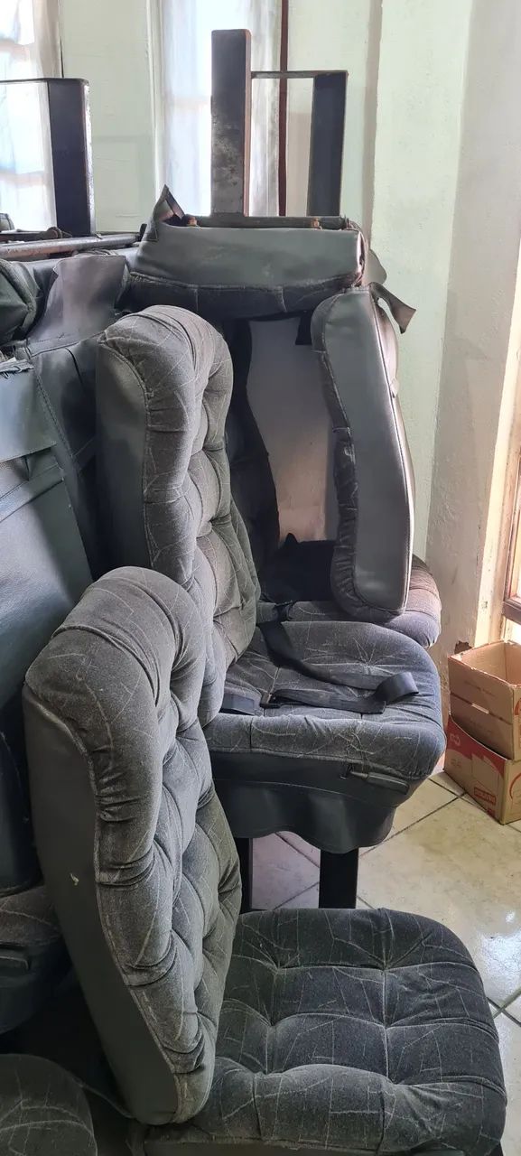 13 poltronas Van Ducato aveludado - Foto 3