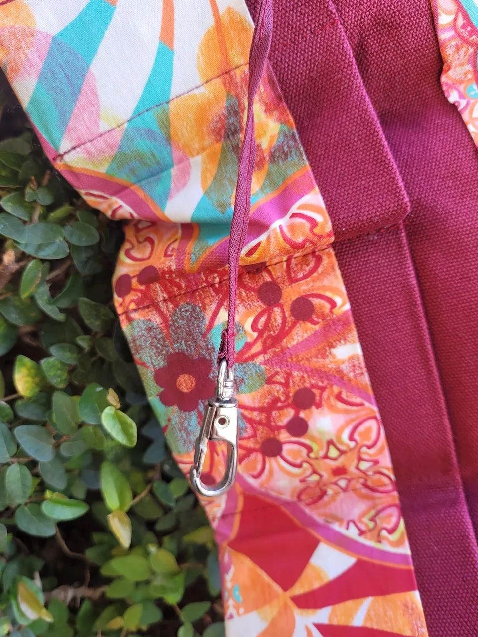 Organizador de bolsa estampado rosa - Foto 2