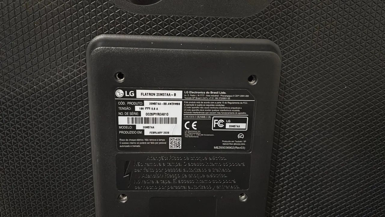 Monitor LG Flatron 20M37AA-B de 19,5 polegadas - Foto 3
