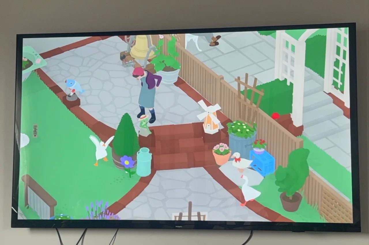 Tv 65 Philips 4k Android com tela infinita  - Foto 3