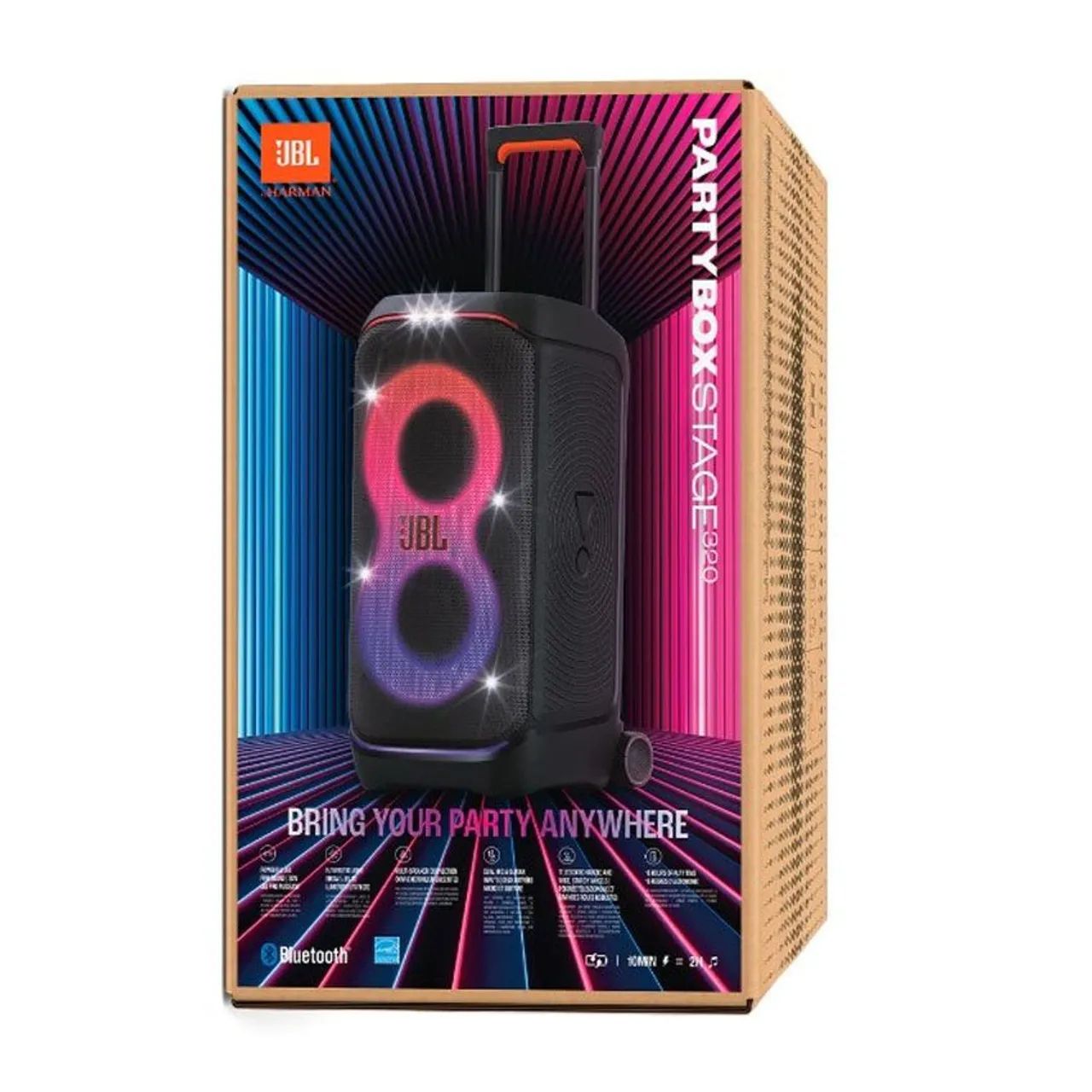 Caix de Som JBL 320 Lacrado - Foto 4