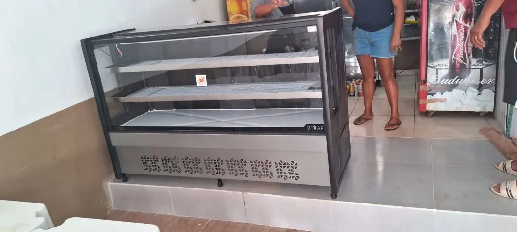 balcao refrigerado 2 placas 1.75m
