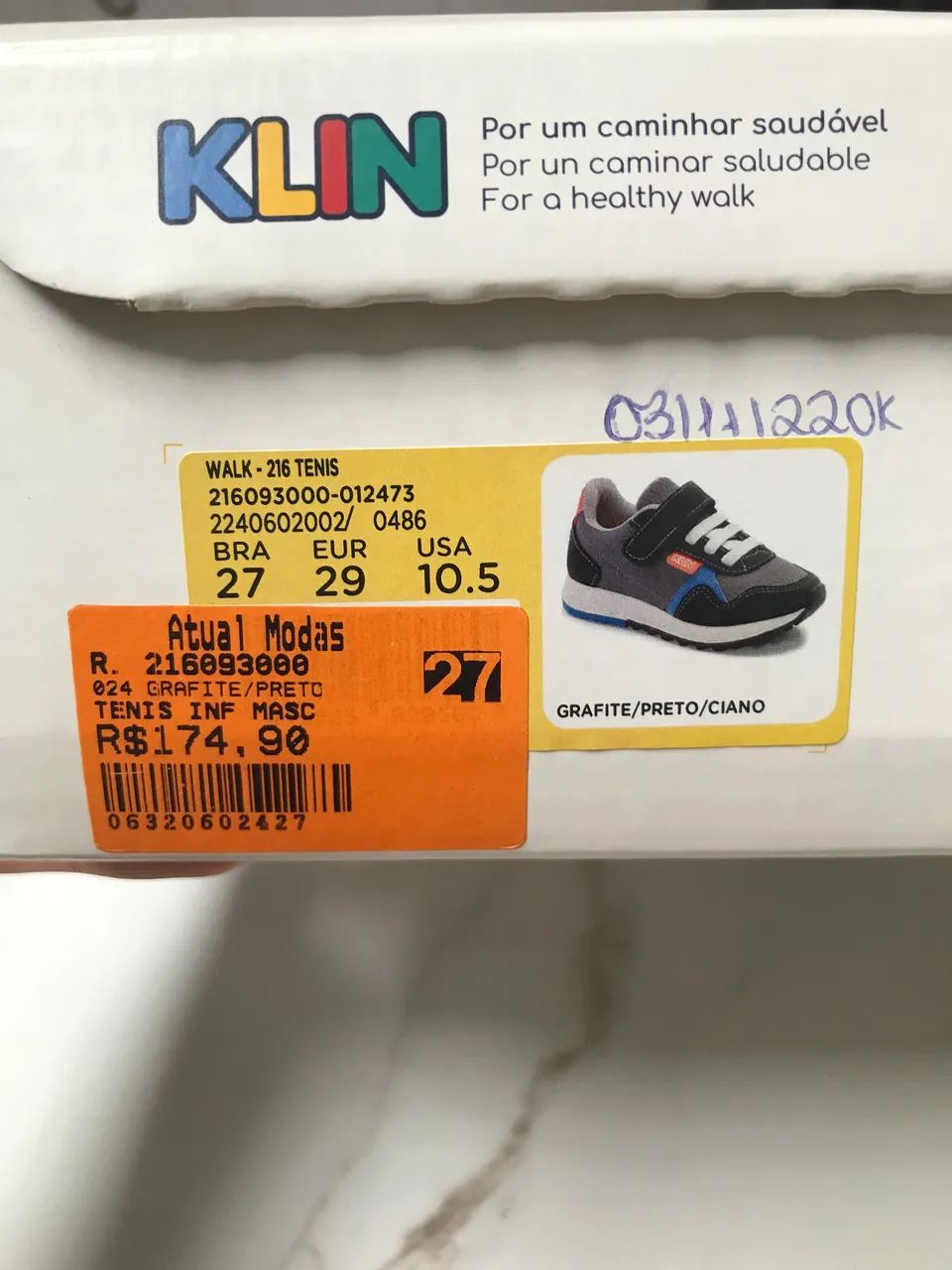 Tênis klin N:27 - Foto 4