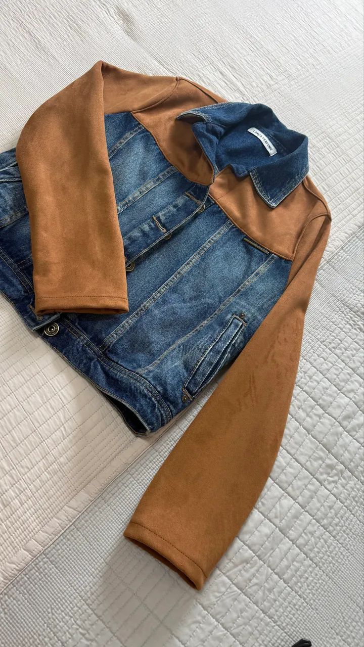 Jaqueta jeans Lança Perfume