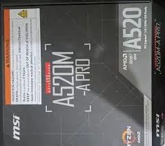Placa-Mãe MSI A520M-A PRO, AMD AM4, mATX, DDR4 - Foto 2