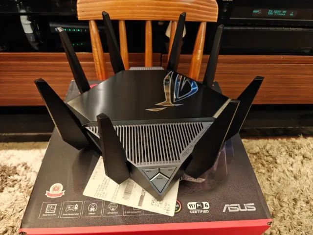 Roteador Gamer Asus ROG RAPTURE GT-AXE11000 - Foto 2