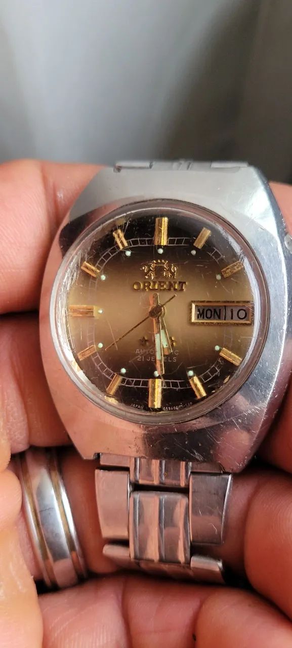 Relógio orient automático