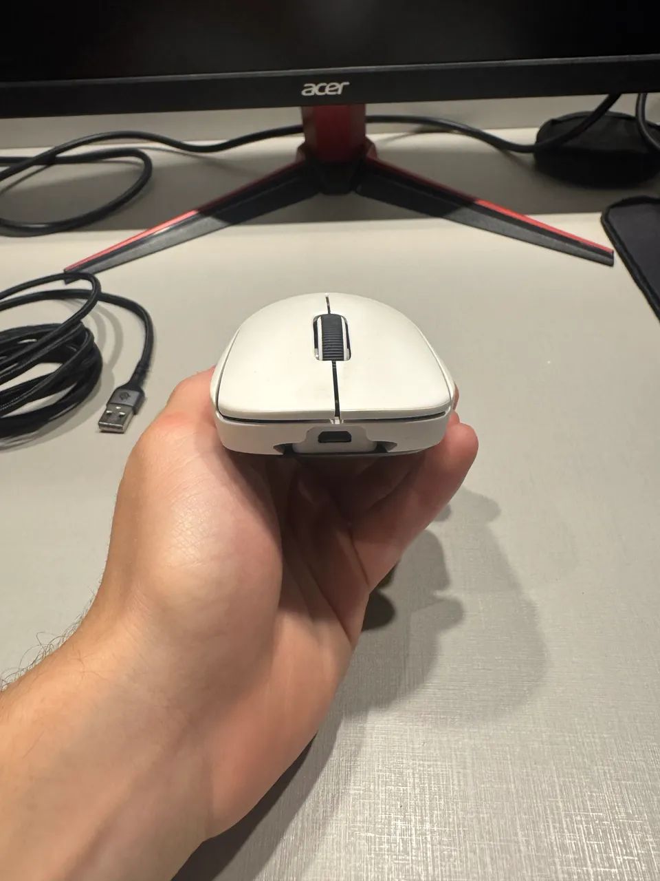 Mouse G pro Super-light Branco - Foto 4