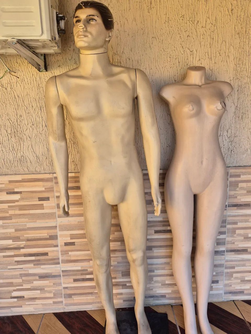 Conjunto 2 manequins homem e mulher - Foto 2