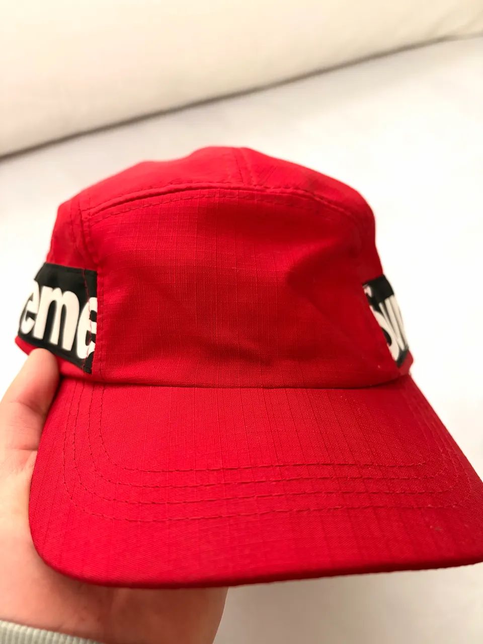 Boné Supreme Vermelho  - Foto 3