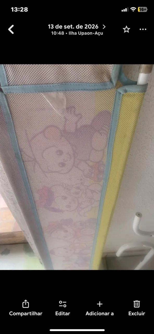 Protetor de cama pra o bebê  - Foto 2