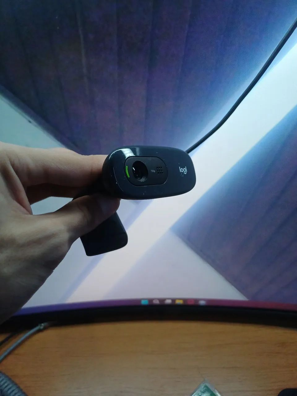 Webcam Logitech Mic embutido - Foto 2