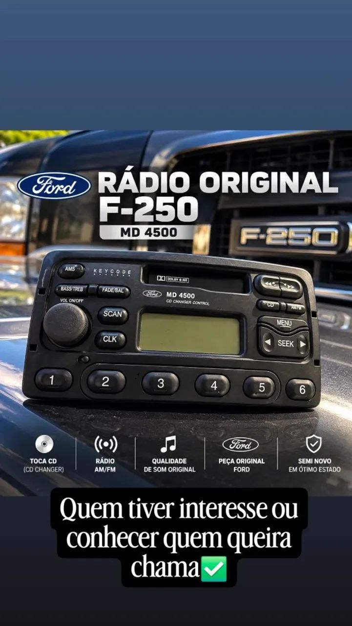 Radio original f 250 - Foto 2