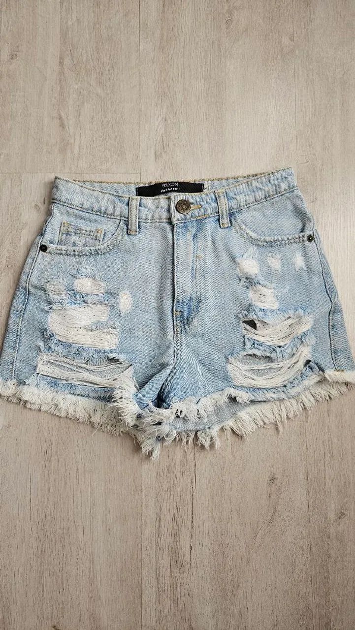 Shorts Jeans  Desfiado 