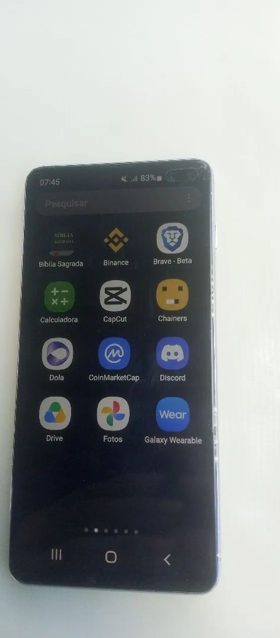 Estou vendendo esse S10+500gb - Foto 3