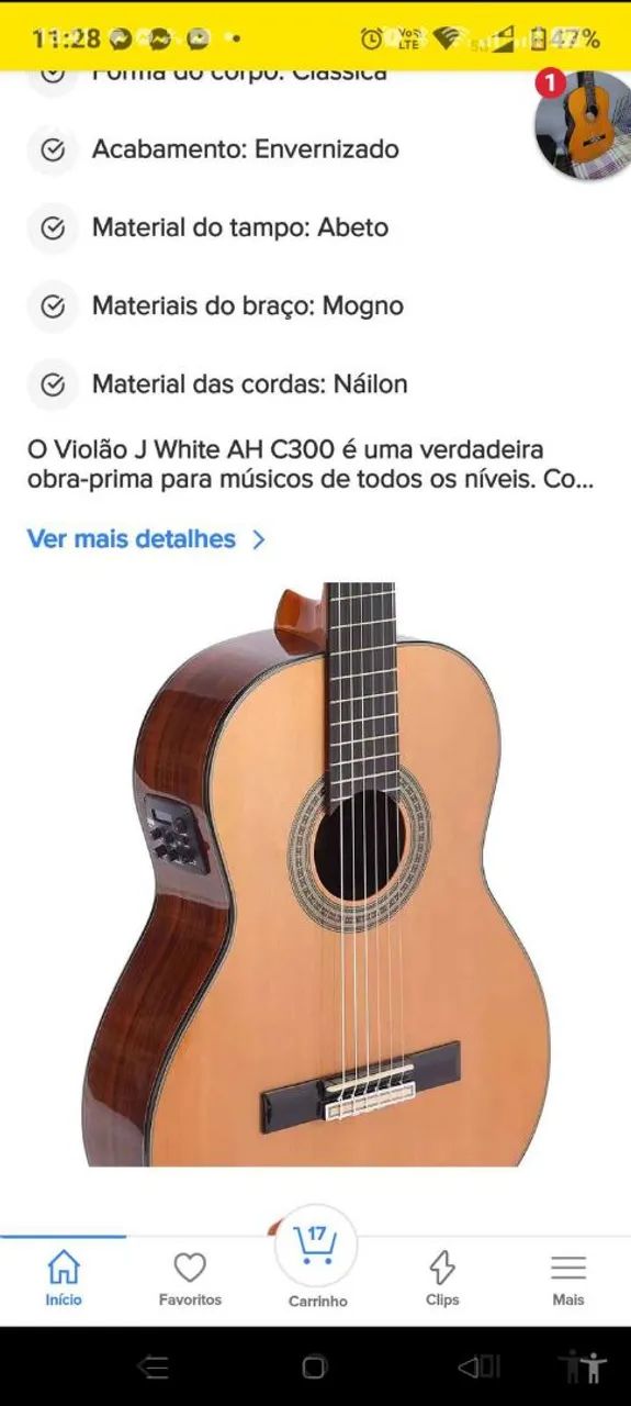 Violão camerata - Foto 3