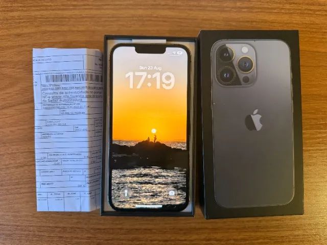 iPhone 13 Pro - Grafite - Com Caixa e Nota Fiscal - Foto 2