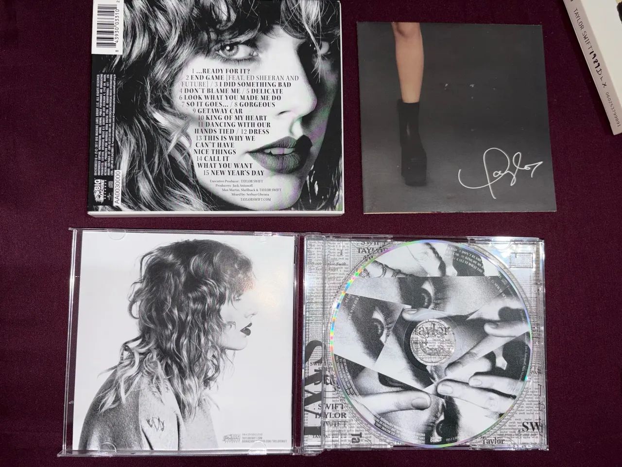 CD Taylor Swift - reputation (edição BR, inclui pôster e slipcase) - Foto 4
