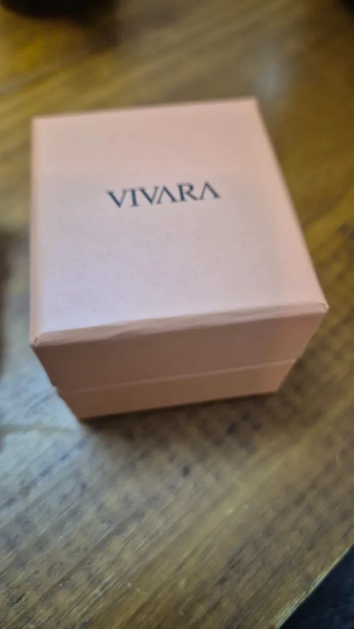 Brinco de ouro branco com diamantes Vivara - Foto 5