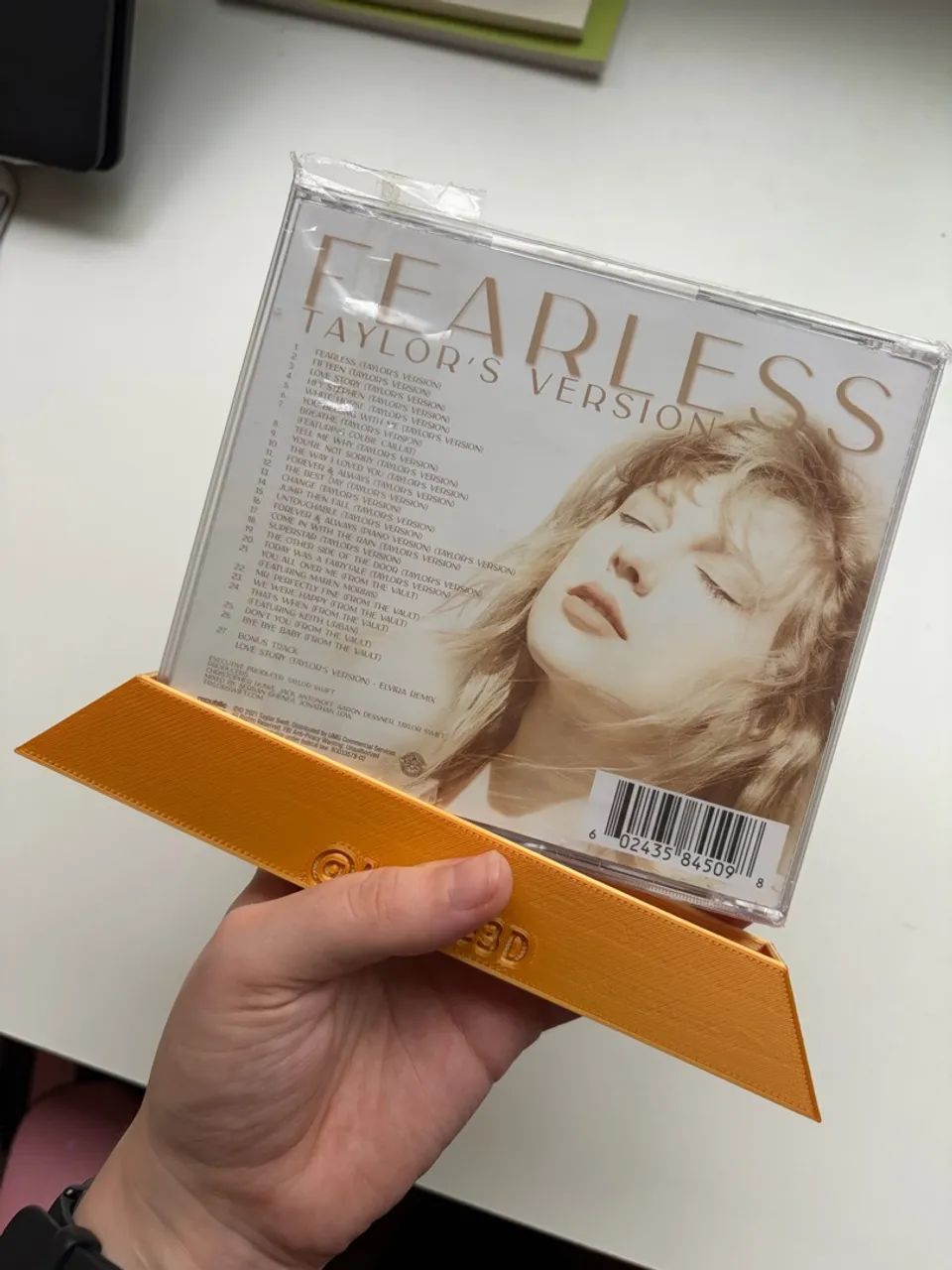 Cd Taylor?s version fearless autografado  - Foto 2