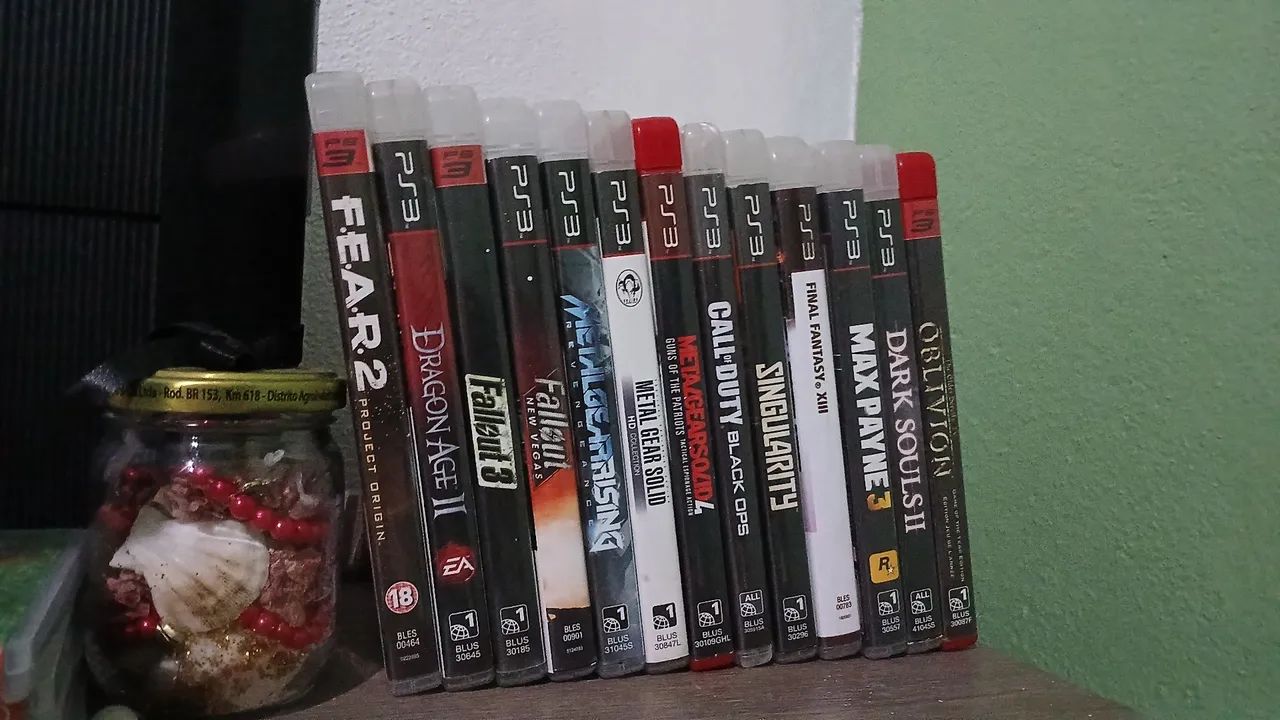 Jogos ps3 em ótimo estado 