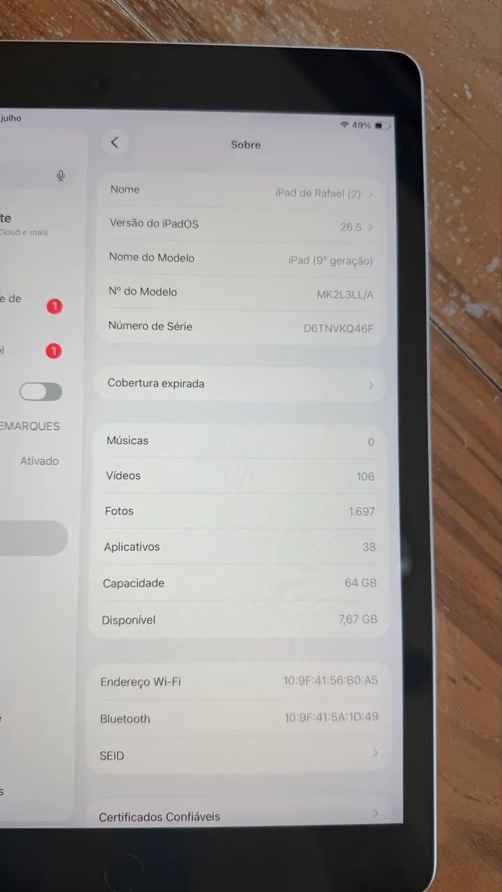 iPad 9 geração  - Foto 2