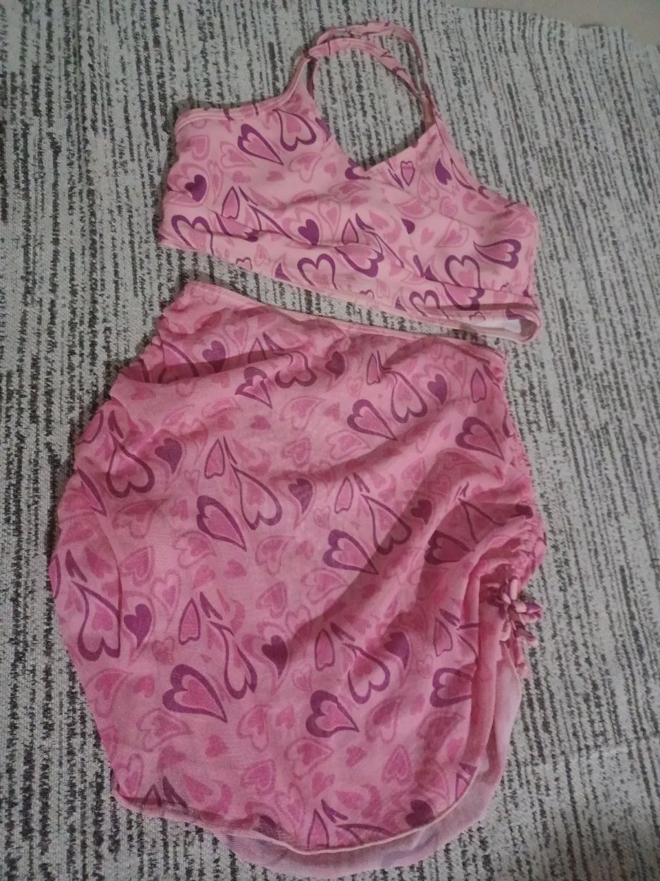 Conjunto top biquini saída banho - Foto 3