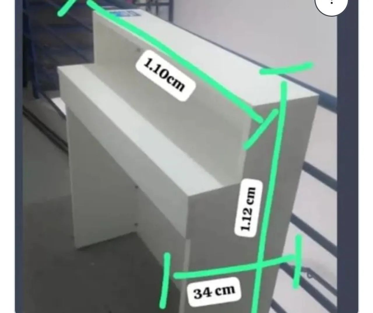 Vendo balcão recepção 