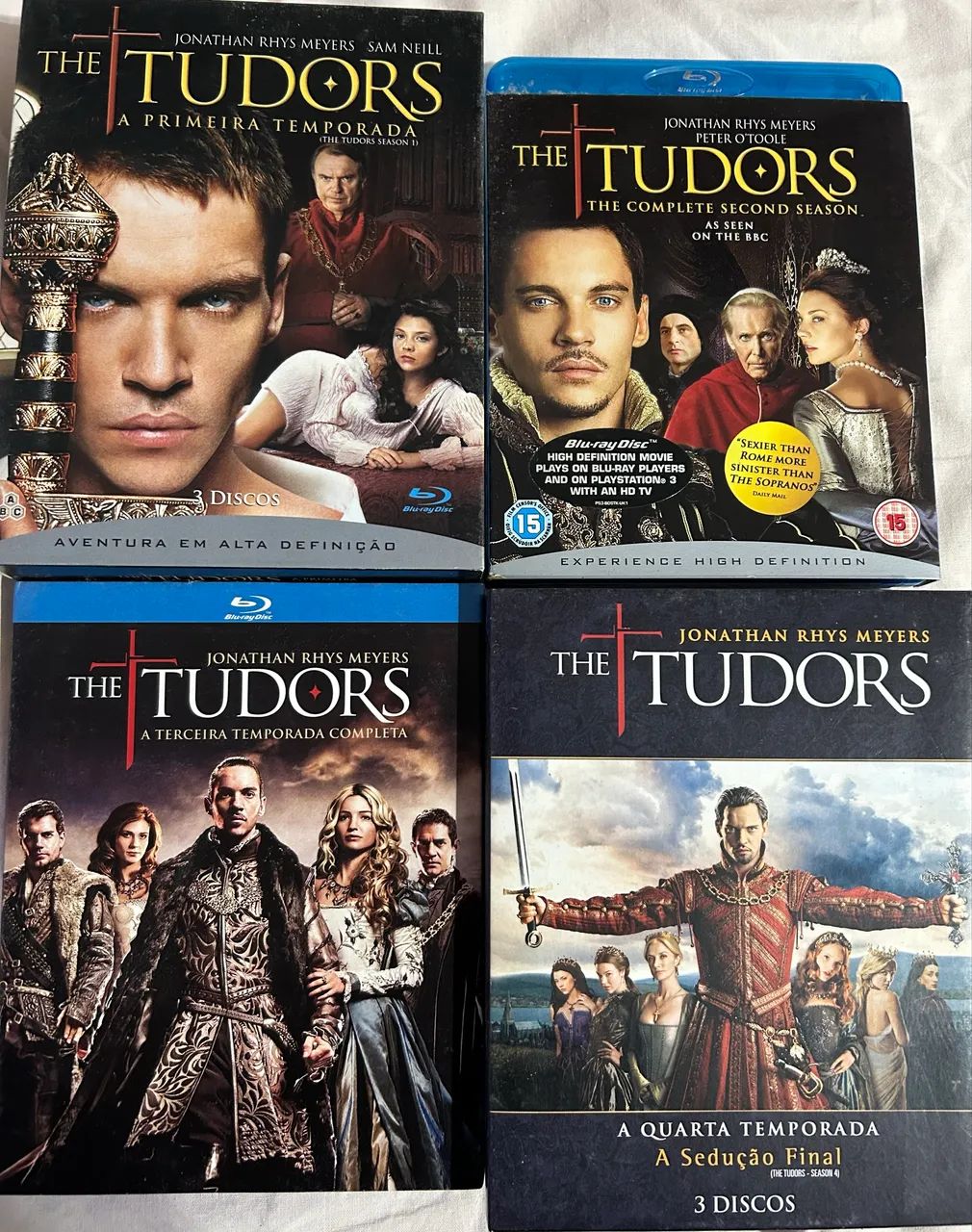 The Tudors série completa em Bluray 