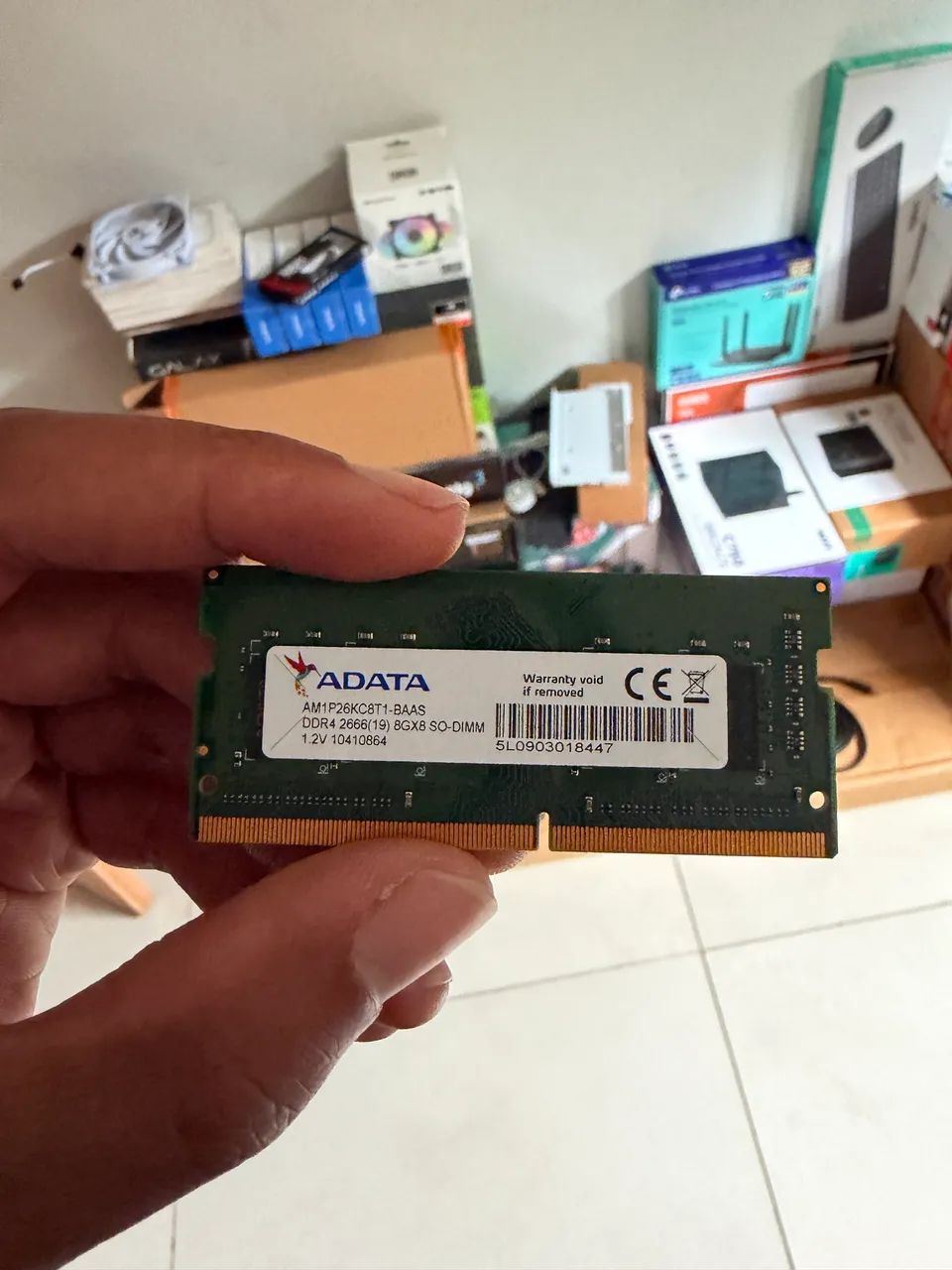 Memória ram ddr4 8gb notebook 