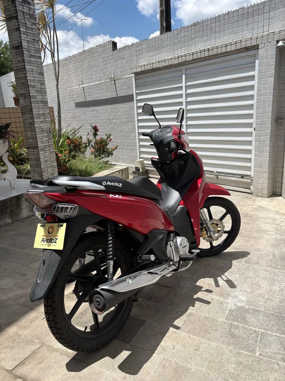 Aveloz AZ 50cc 0KM - Vermelha - Foto 3