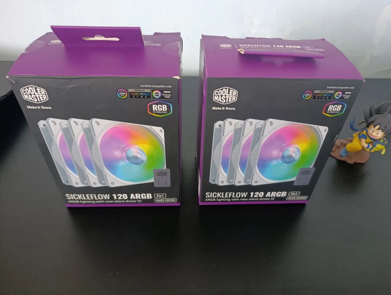 Kit com 6 Fans Cooler Master SickleFlow