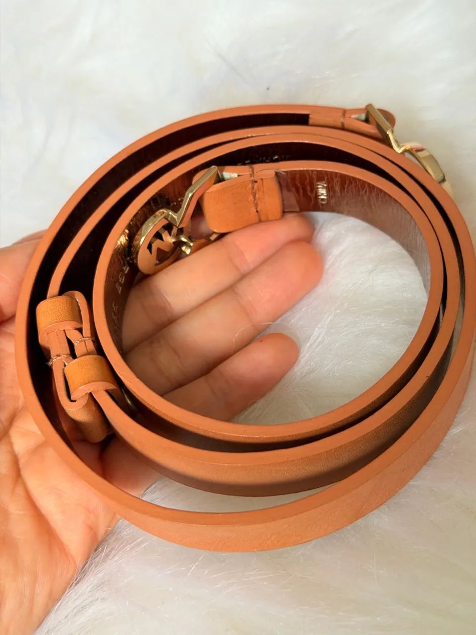 Cinto Michael Kors bege  - Foto 5
