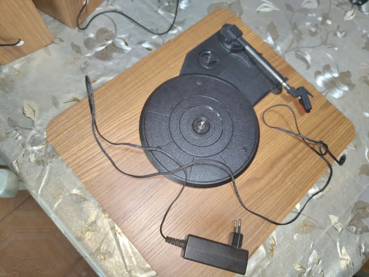 Vitrola Pulse Retrô Sinatra Bluetooth - Com Defeito - Foto 2