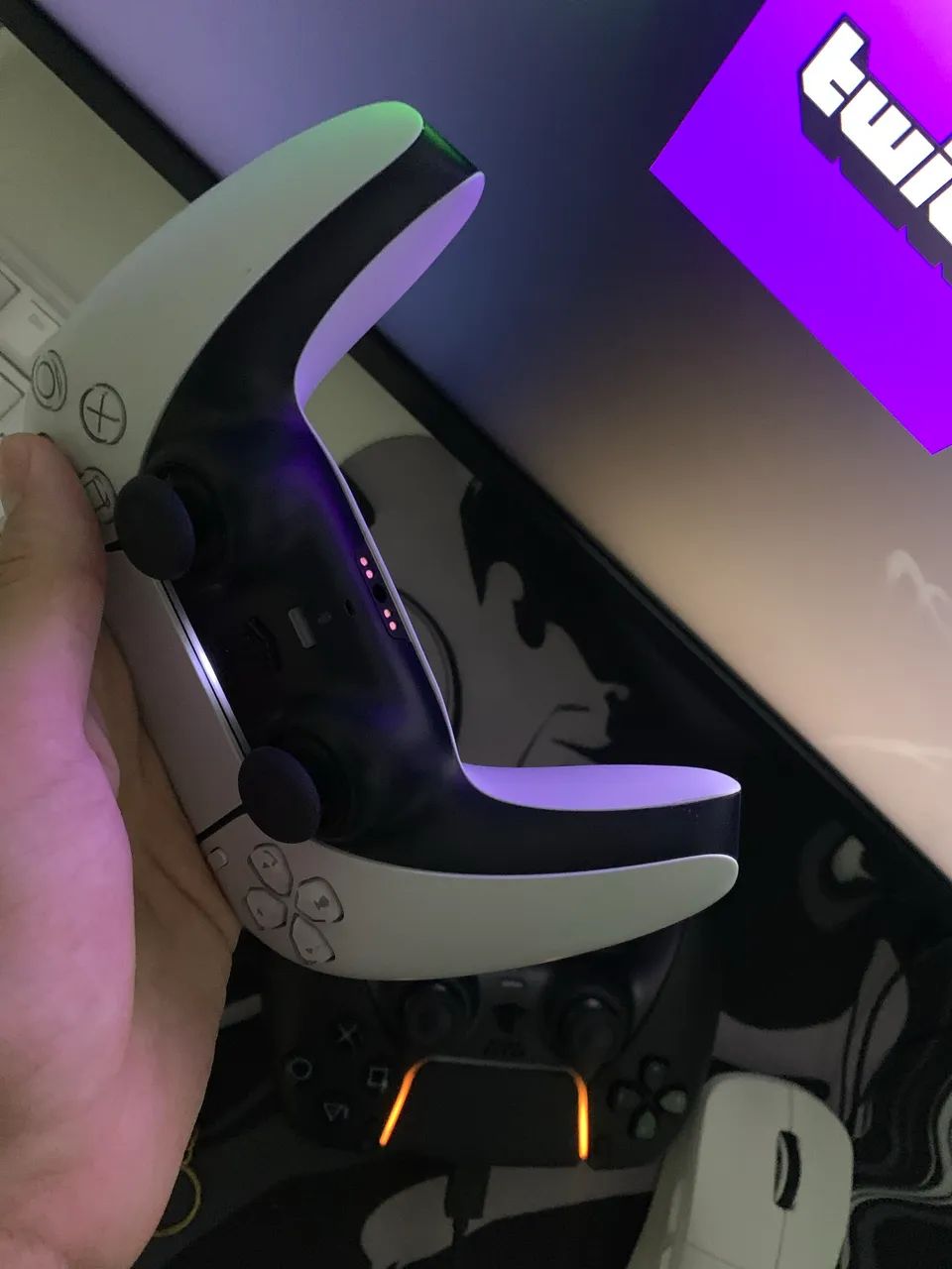 Controle dualsense branco  - Foto 4