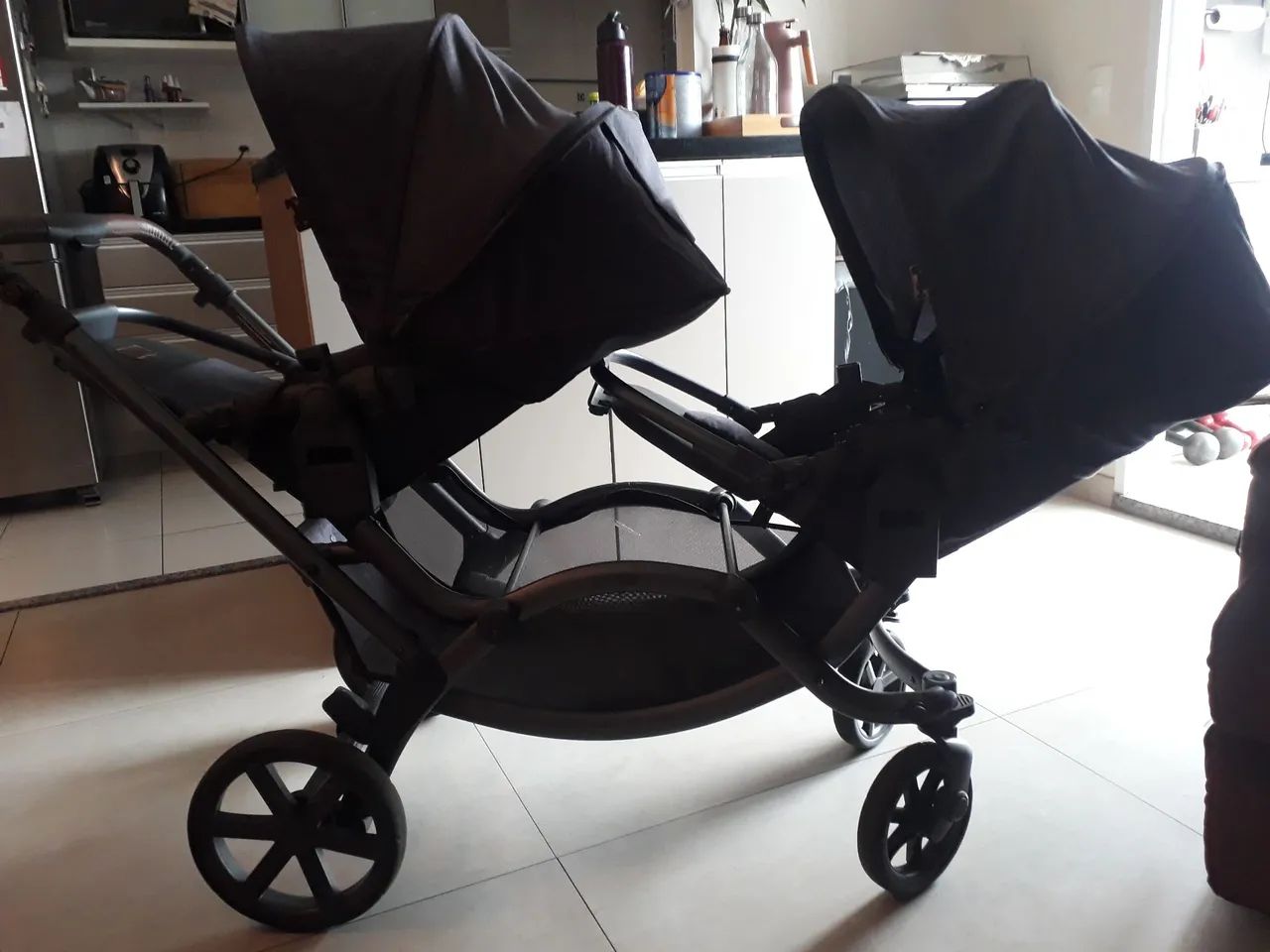 Carrinho de bebê para gêmeos - Burigotto