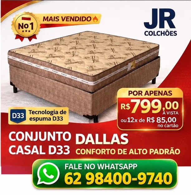 Cama Box Casal com qualidade e entrega rápida. Chame no zap! - Foto 2