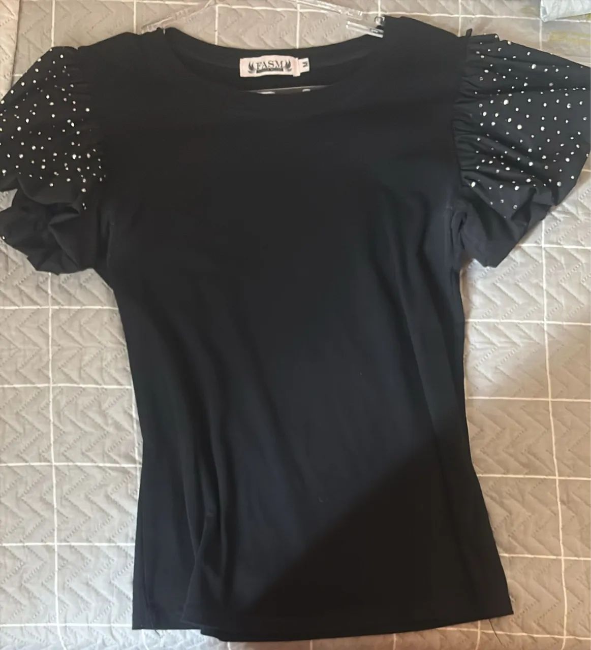 Blusa manga bufante  - Foto 2