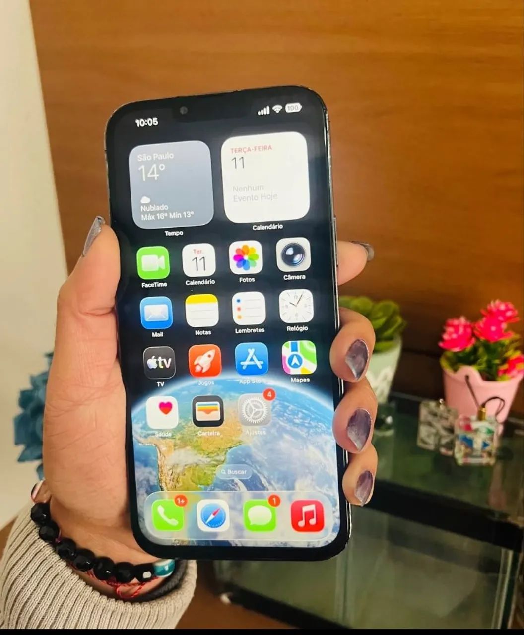 iPhone 13 pro Max branco 256g - Foto 2