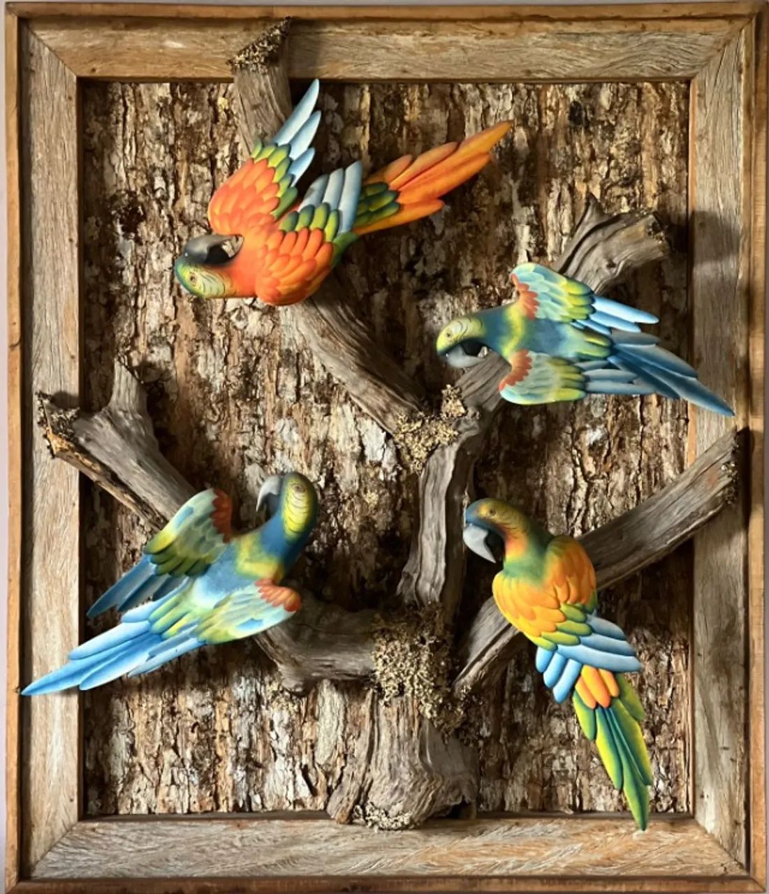 Quadro Araras do Brasil