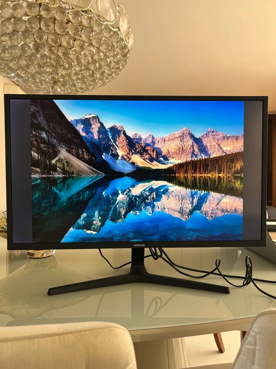 Monitor Samsung UJ59 32? 4K UHD - Impecável