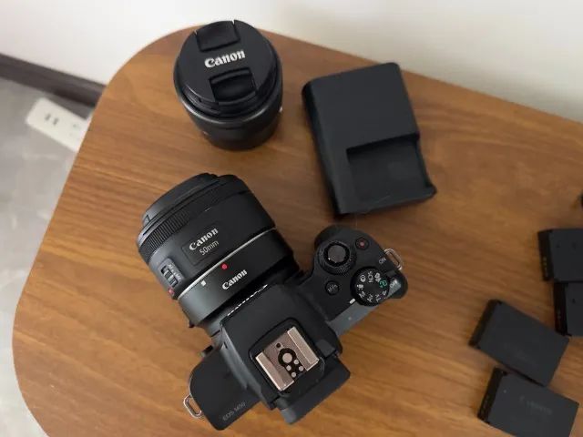 Camera Canon m50 + 2 lentes(50mm + 15-45mm) - Foto 6