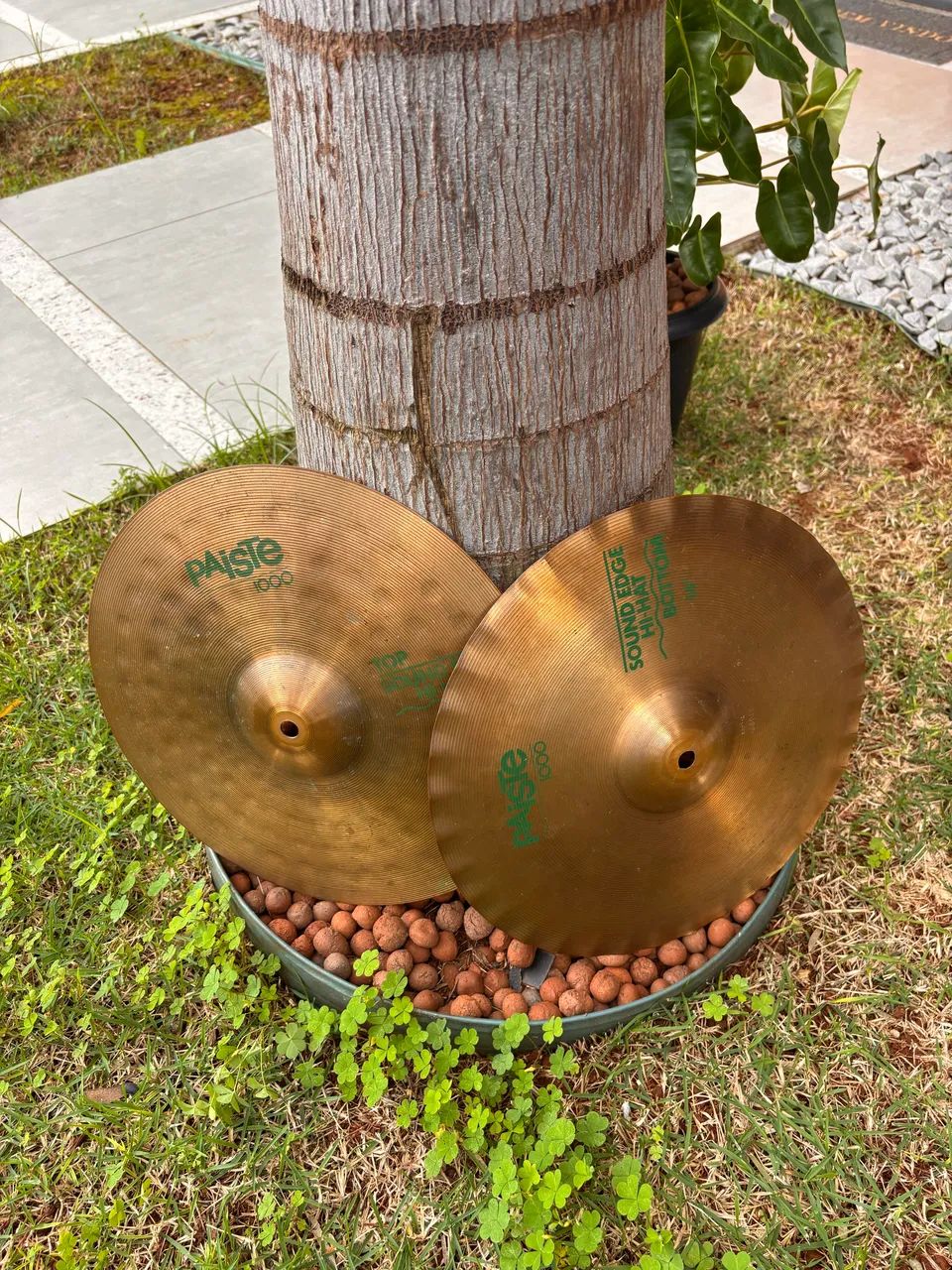 Hi Hat Paiste Sound Edge 1000 - 14 polegadas.  - Foto 5