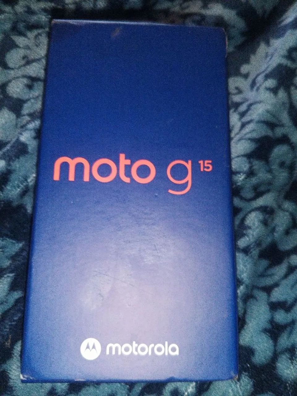 Caixa vazia moto g15 