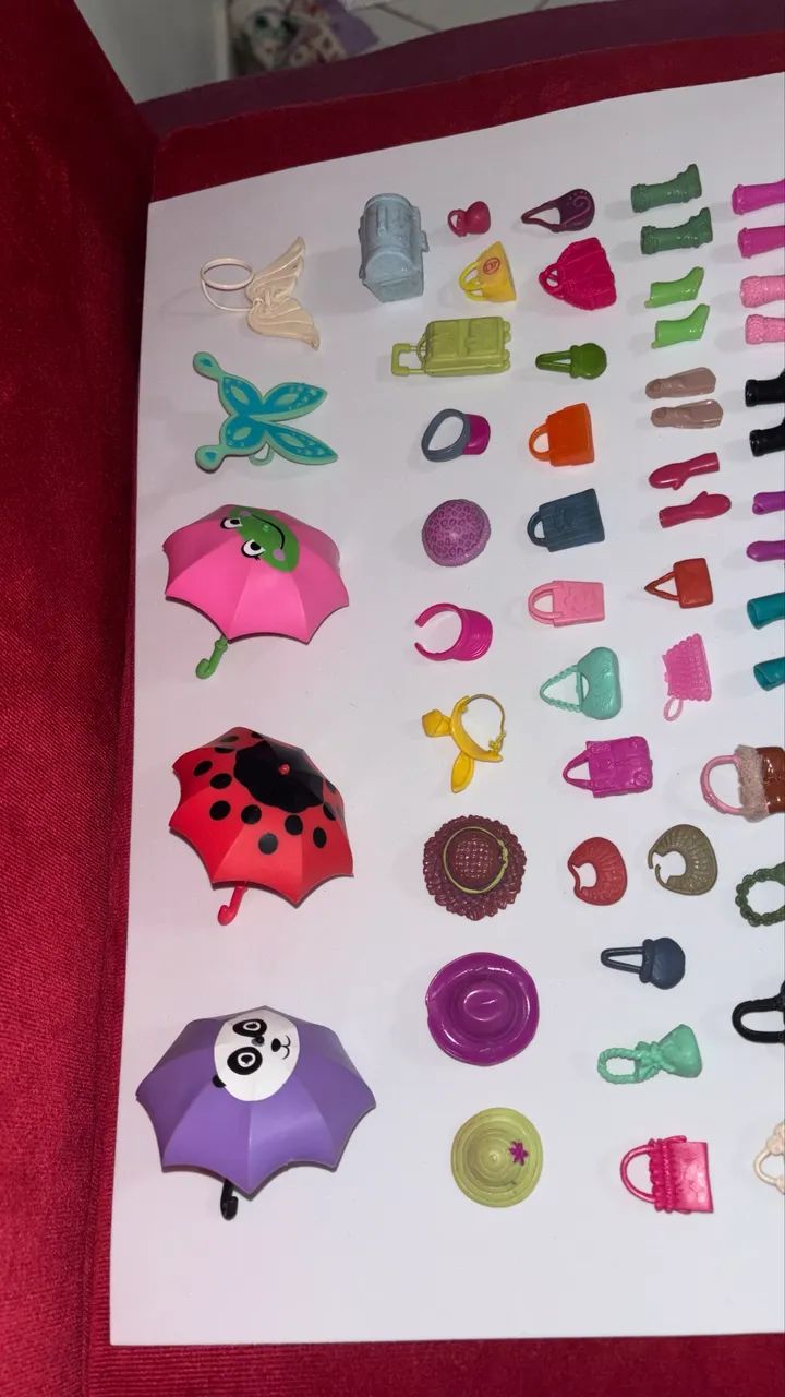 Sapatos e bolsas Polly Pocket 