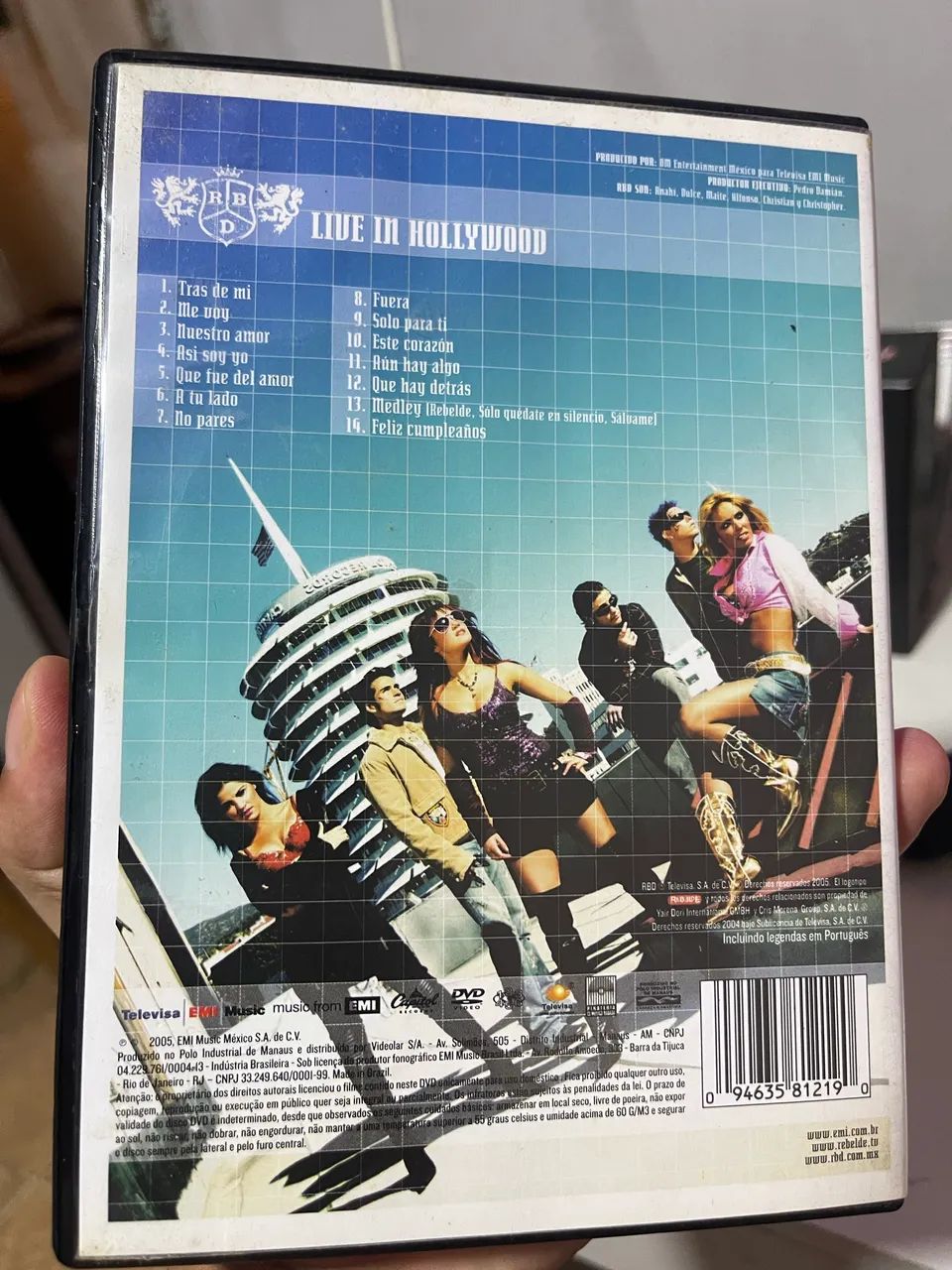 RBD live in Hollywood dvd  - Foto 5