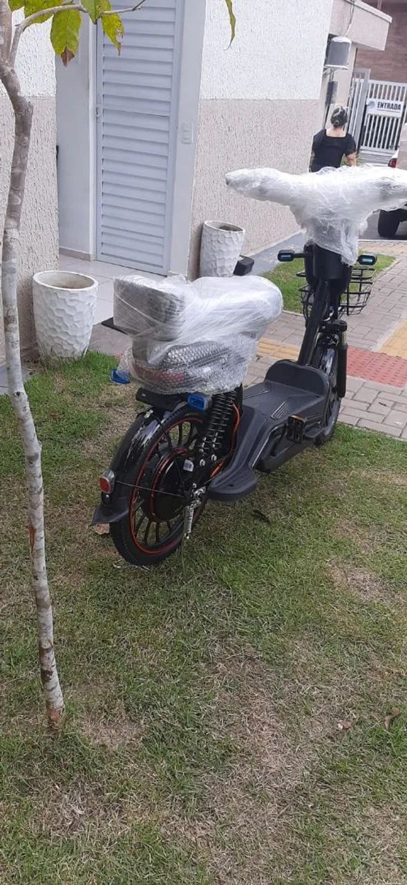 Bicicleta elétrica nova - Foto 5