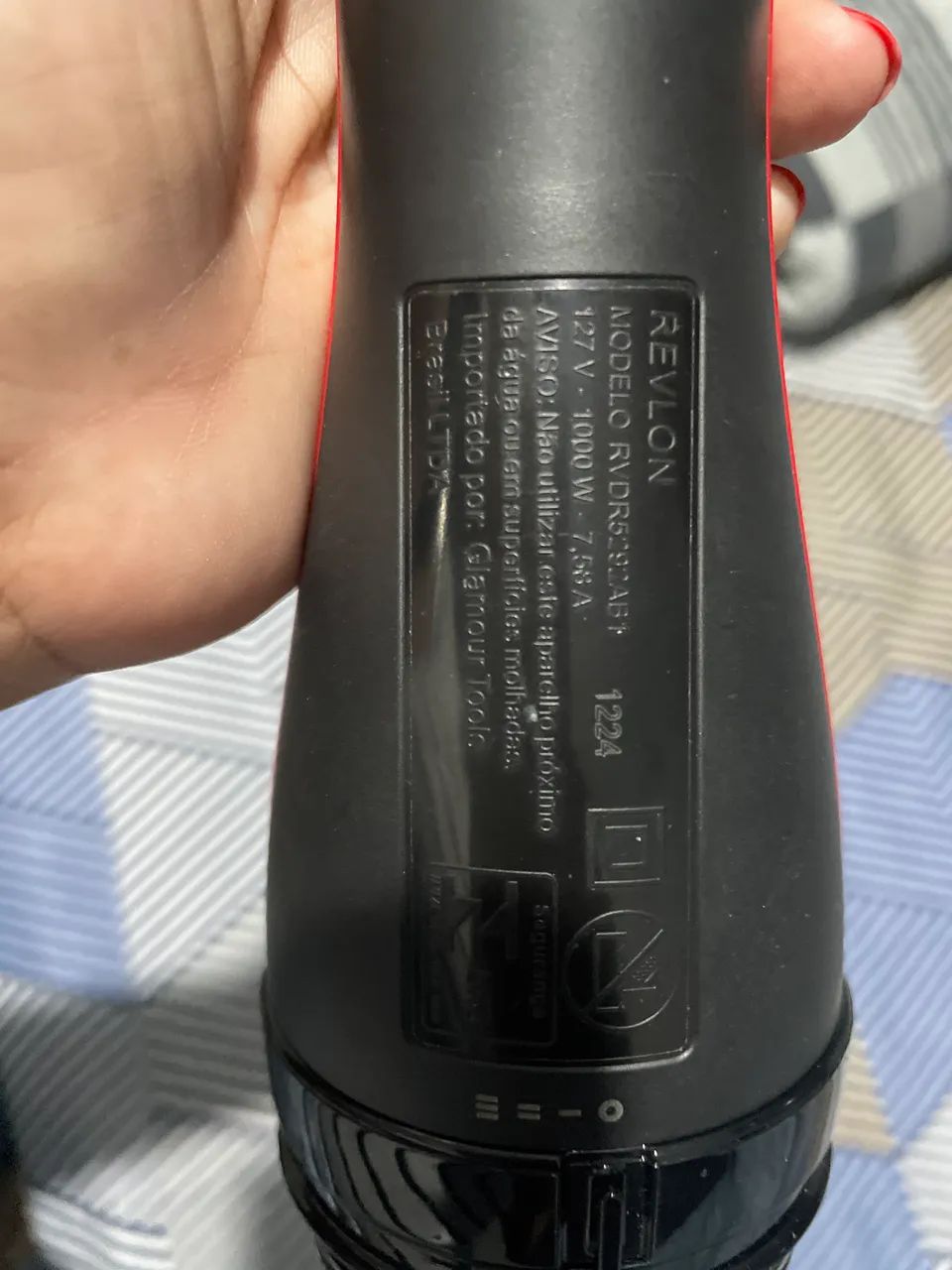 Escova alisadora e secadora Revlon 127v - Foto 3